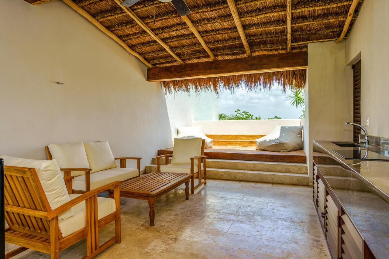 Jungle Luxury In Private Residential Area & Stunning Rooftop By Stella Rentals Tulum Exterior foto