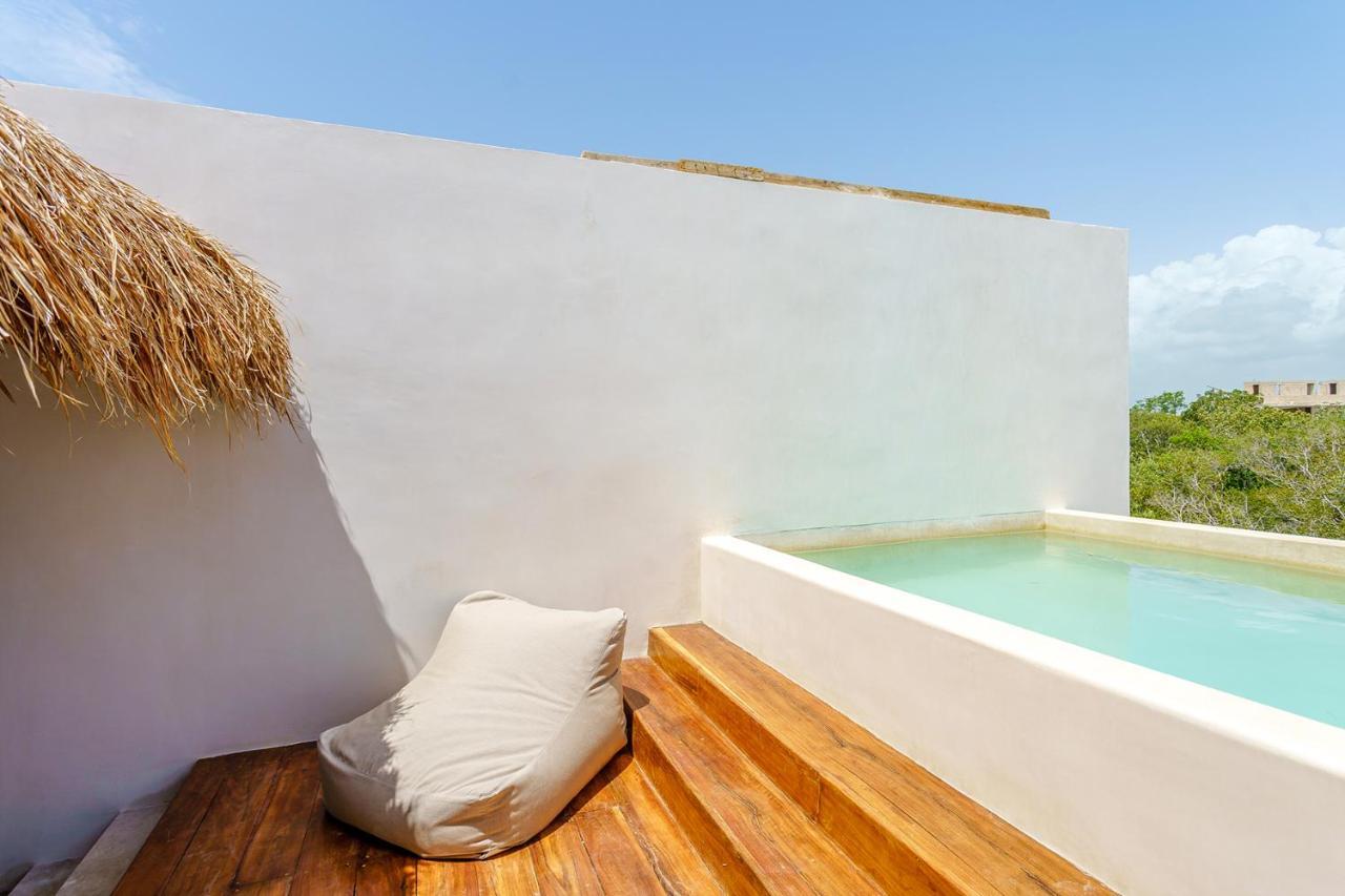 Jungle Luxury In Private Residential Area & Stunning Rooftop By Stella Rentals Tulum Exterior foto