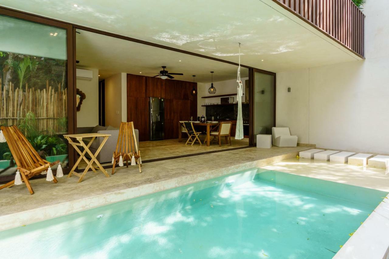 Jungle Luxury In Private Residential Area & Stunning Rooftop By Stella Rentals Tulum Exterior foto